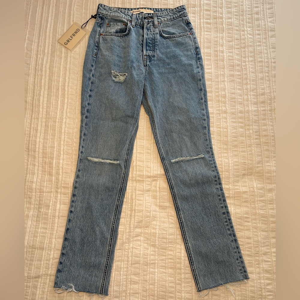 High rise jeans